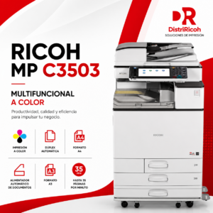Multifuncional Ricoh MP C3503