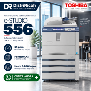 Multifuncional Monocromática Toshiba e-STUDIO 556