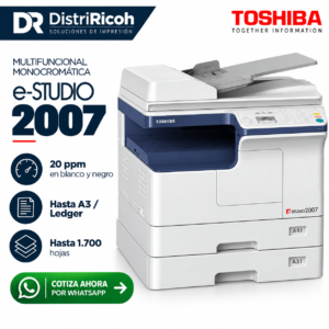 Monocromática Toshiba e-STUDIO 2007