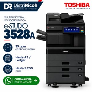 Multifuncional Monocromática Toshiba e-STUDIO 3528A